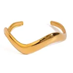 Aurum Flow Cuff Bracelet