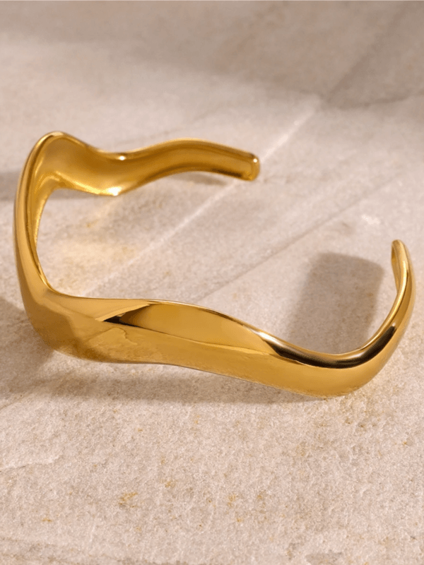Aurum Flow Cuff Bracelet - Image 3