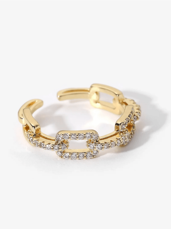 Celeste Link Adjustable Ring