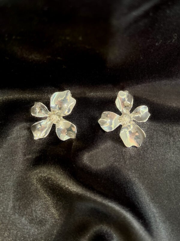 Molten Bloom Earrings - Image 2