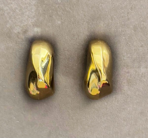 Gilded Molten Hoops - Image 2