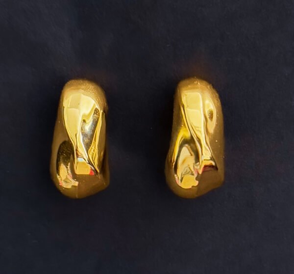 Gilded Molten Hoops