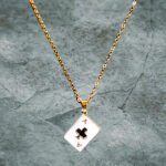 Ace of Clubs Pendant Necklace