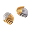 Eclipse Dual-Tone Statement Earrings