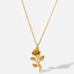 Eternal Rose Pendant Necklace