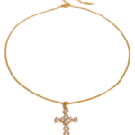 Celestial Cross Pendant Necklace
