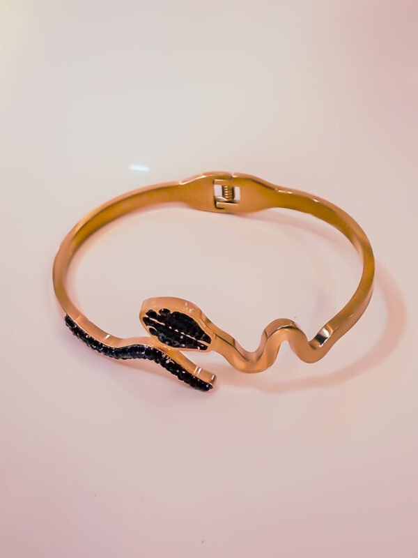 Midnight Serpent Cuff