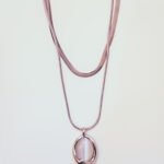 Midnight Eclipse Stainless Steel Necklace