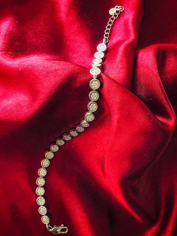 Celestial Noir Tennis Bracelet - Image 4