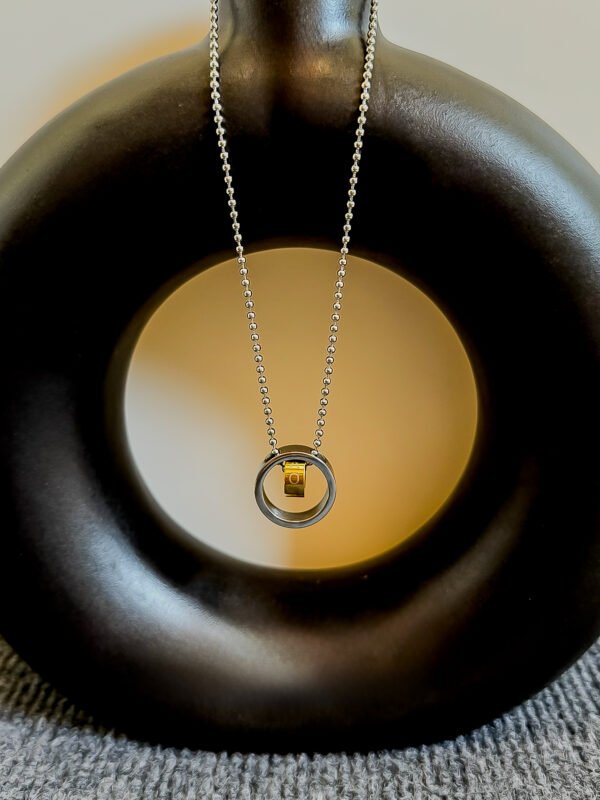 Orbit Luxe Pendant Necklace - Image 2