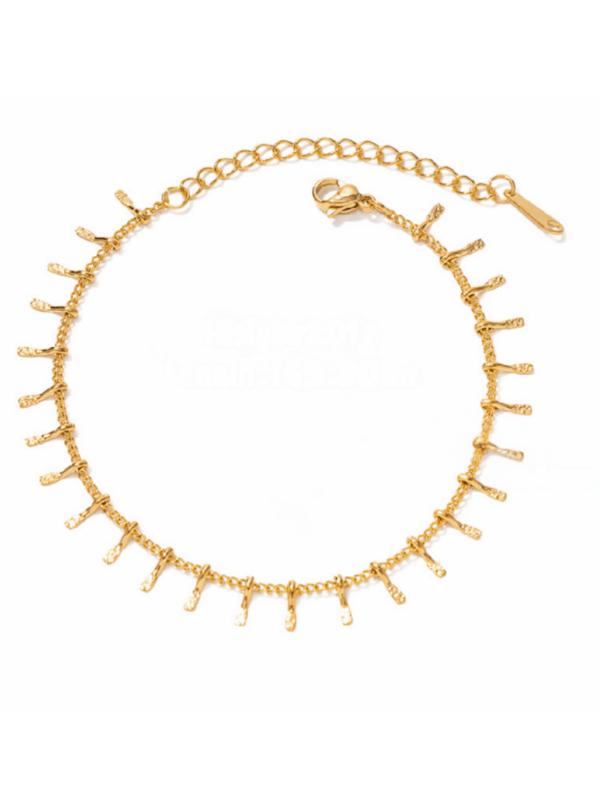 Ember Fringe Gold Bracelet