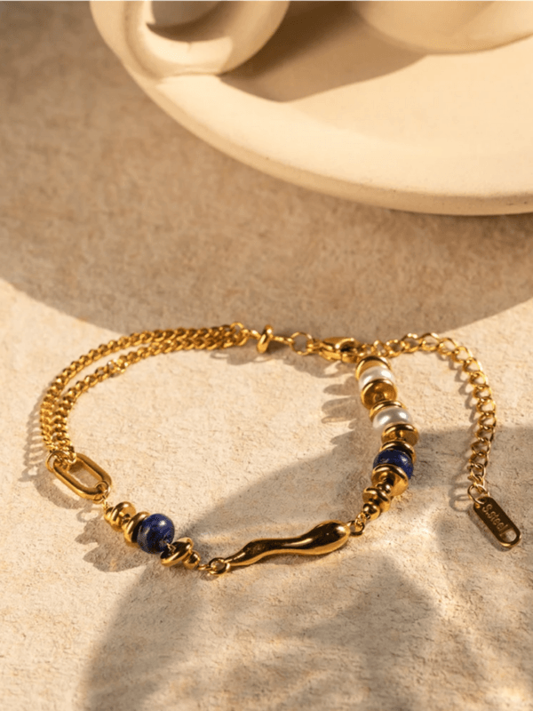Ocean Breeze Gold Bracelet - Image 2