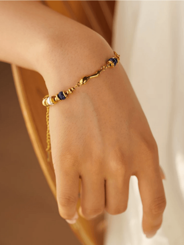 Ocean Breeze Gold Bracelet - Image 3