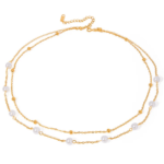 Seraphine Layered Pearl Necklace