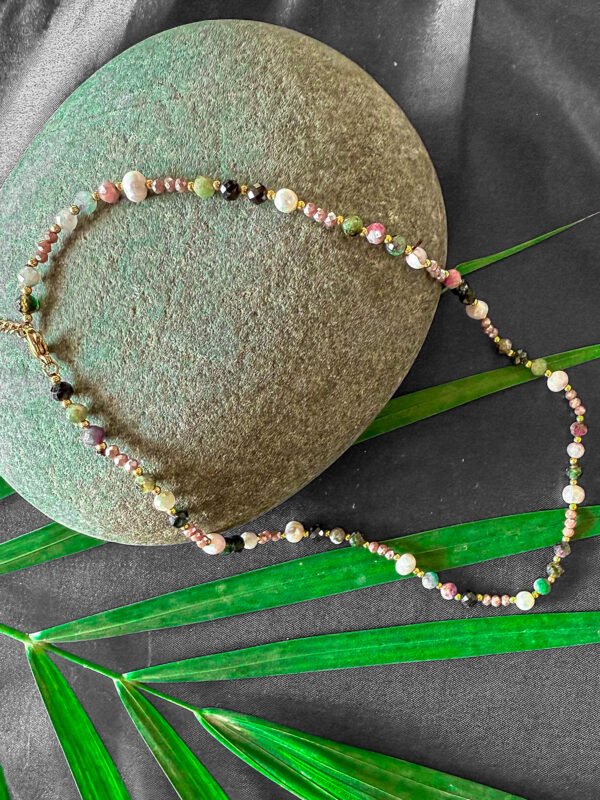 Terra Luxe Beaded Necklace - Image 2