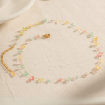 Sunset Sorbet Beaded Necklace