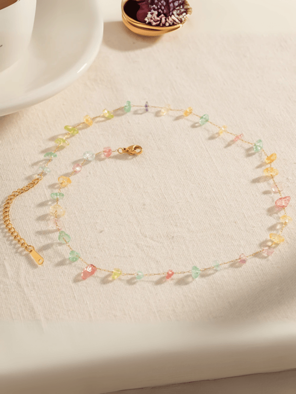 Sunset Sorbet Beaded Necklace