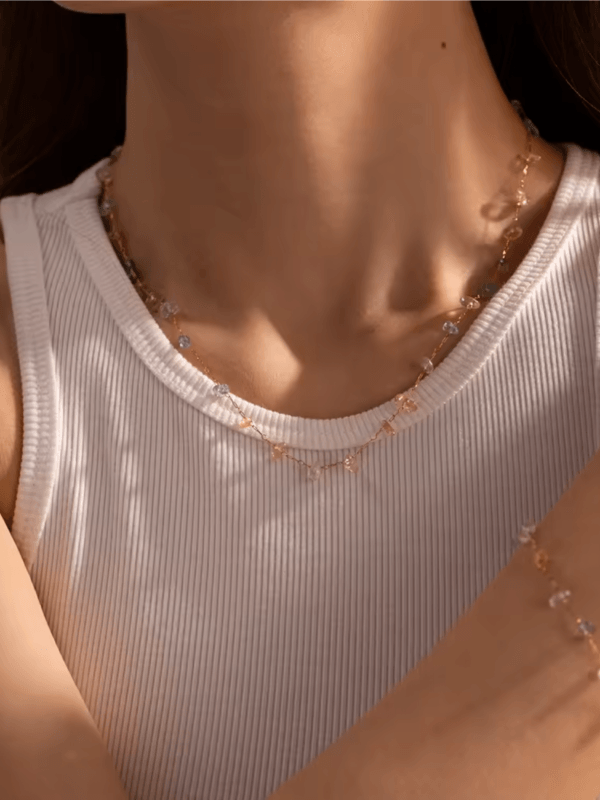 Sunset Sorbet Beaded Necklace