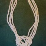 Eternal Knot Pearl Necklace