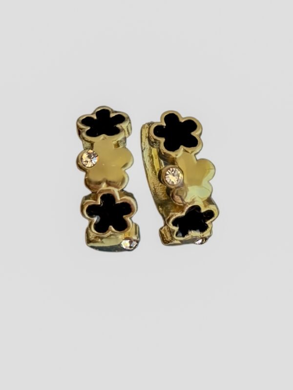 Noir Bloom Earrings