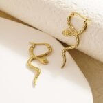Serpent of Gold Earrings