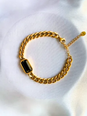 Obsidian Edge Bracelet