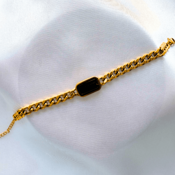 Obsidian Edge Bracelet