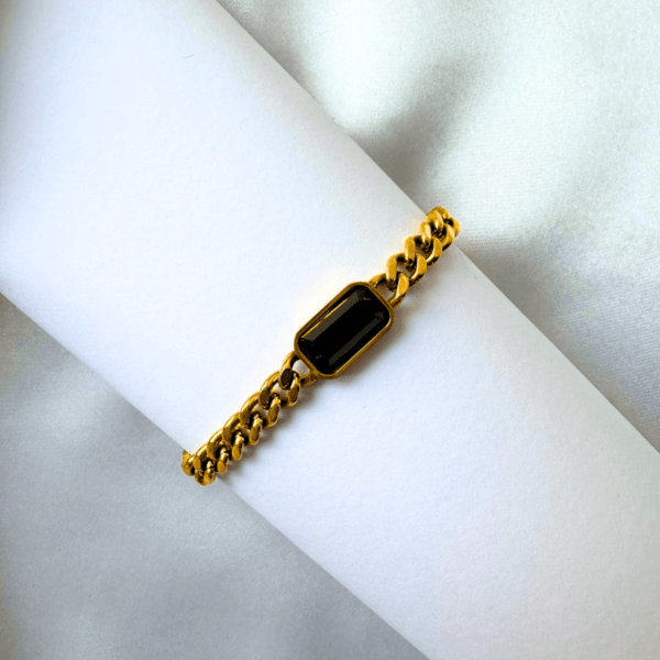 Obsidian Edge Bracelet