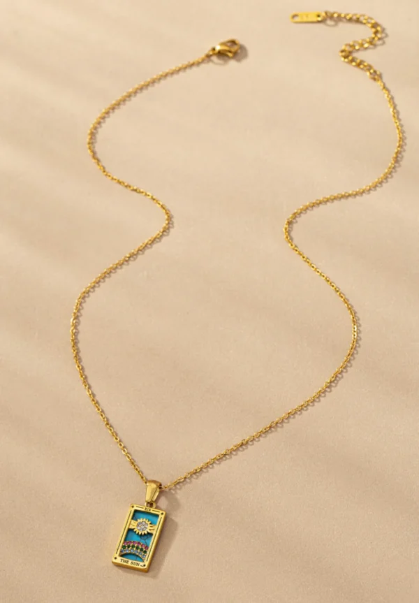 Sol Tarot Pendant Necklace