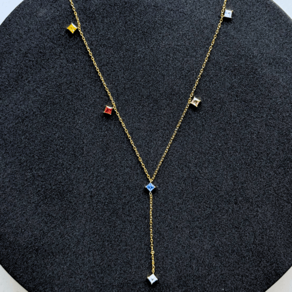 Prism Trail Y-Necklace