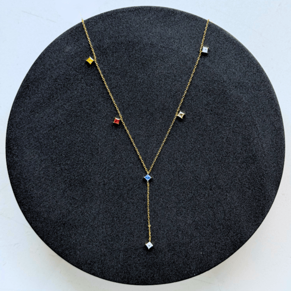 Prism Trail Y-Necklace