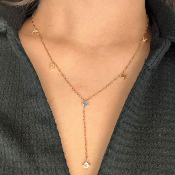 Prism Trail Y-Necklace