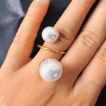 Deux Pearl Statement Ring