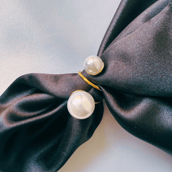Deux Pearl Statement Ring