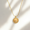 Soleia Medallion Necklace